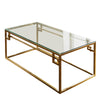 Cesar Gold Plated Coffee Table