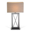 Cross Black Nickel Table Lamp