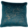 Crackle Teal Cushion 43cm