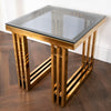 Zurich Gold Side Table