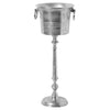 Large Cast Aluminium Standing Champagne Cooler